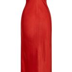 Meshki Red Satin Maxi Photo 0