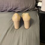 M. Gemi The Lustro 90mm warm natural patent shoes size 39/8.5 Tan Photo 5