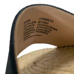 J.Crew Leather and Canvas Made in Spain ankle strap espadrille Black Size 5 NWT Photo 7