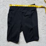 Adrienne Vittadini  Sport Black Bike Shorts Size Medium Photo 9