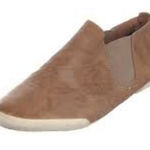 Frye Melanie tan leather slip on ankle shoes size 9 Photo 0