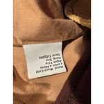 Vintage Y2K Garment Touch Corduroy Patchwork Brown Tan Hoodie Jacket Medium Photo 8
