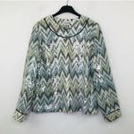 Chico's Jewel Seascape Sequin
Chevron Dressy Evening Jacket NEW Photo 1