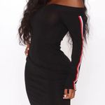 Heart & Hips Black Off Shoulder Mini Dress Photo 0