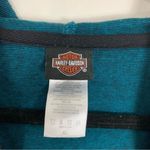 Harley Davidson Harley-Davidson Marled Blue Eastgate OH Graphic Zip Front Hoodie Size XL Photo 1