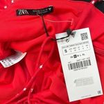 ZARA NWT -  - Lace Up Star Bodysuit - S Photo 7
