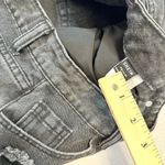 SheIn Coachella festival micro booty black denim shorts Photo 1