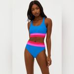 Beach Riot  Mackenzie Top Orchid Colorblock, Size Small, $98 Photo 5