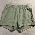 Rag and Bone Green Green fog city Sweat Shorts Athleisure Lounge Size XS Pockets Photo 0