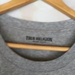 True Religion  Gray and Gold Short Sleeve Tee Photo 3