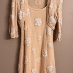 ELANA Crochet Floral Dress Photo 0