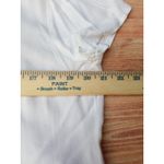 Mossimo Top Tie Waist Button Up Women's White Size L Size L Photo 4