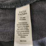 Cynthia Rowley  Blue Linen Blend Cargo Jogger Pants NWT Size Large Cargo Joggers Photo 8