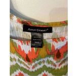 Ashley Stewart Women's Square Neck Printed Gauze Dress Size 18/20 Oversized NWT Photo 5