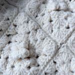 Helen Dolinick cottagecore Cream & white crochet #fringe poncho #handmade a41 Size XS Photo 9