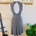 Rolla Coster Grey and Black High Neck Keyhole Back dress Photo 4