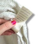 Free People  Cream Show Off Tee Tie-Front Crochet Reversible Slouchy Dolman Tee Photo 14