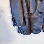 Vintage 90s Preston & York Black Lambs Leather Jacket Womens LP Fall Coat Preppy Size undefined Photo 1