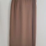 Talbots Petites Beige Long Pencil Skirt Size 6P Photo 0