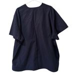 NFL Team Apparel  Broncos XL Nursing‎ Scrub Top Medical Polyester Blend Football Photo 1