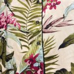 Tommy Bahama  Women's Size Small Pajama Long Sleeve Shirt Floral Photo 1