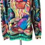 Electro Threadz Meditating Rafiki Unisex Hoodie, Sz L Size L Photo 9