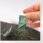 Ralph Lauren Straight Wide Leg Jeans Womens 12 Black Streetwear Grunge Photo 7