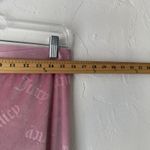 Juicy Couture Velour Lounge Set Y2k Large Pink Long Sleeve Top Pants Monogram Photo 6