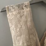 Anthropologie  Mes Demoiselles Cream Lace Fanti Deep V Bodysuit NEW Photo 2