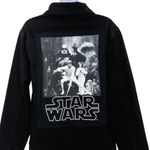 Disney NEW Star Wars Our Universe Parks Denim Jean Jacket Coat Unisex Black Photo 3