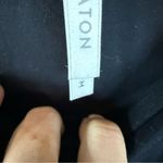 Babaton Aritzia‎  Friedan Jersey Wrap Dress Black Size Medium Office Career Wear Photo 3