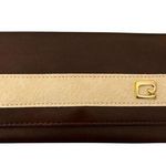 Vintage Star Brand Dark Brown Leather? Trifold Wallet Made in Hong Kong Classic Photo 0