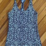 Lululemon Cool Racerback II in Ice Breaker White Black Size 6 Photo 0