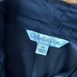 Ophelia Roe  Black Faux Leather Pants – Size 14 (NWT) Photo 3