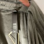 SKIMS Velour Sweat/Track Pants Gray Pull On Lounge Elastic Waist Size 4X Photo 6