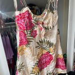 Billabong Hawaiian Floral Tie-strap Mini Dress Photo 0