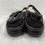 Finn Comfort Leather Sandals‎ Adjustable Straps Comfort Germany Black Sz 38 US 7 Photo 6