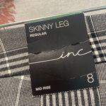 International concepts NWT Nordstrom INC Black & White Plaid Pants Photo 4