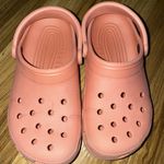 Crocs  Classic Clogs Coral Orange Women's 5 Men's‎ 7 Photo 0