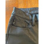 KanCan vegan leather bell bottom pants size 4 Black Photo 2