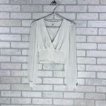 Wilfred Aritzia Wistful Blouse in Light Birch Size 2XS Photo 6