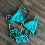 Nia Lynn Teal Bikini Top Photo 2