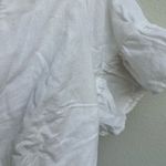 Abercrombie & Fitch White Ruffle Faux Wrap V Neck Feminine Girly Dress Size XS Photo 9