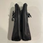Liz Claiborne Black Leather Loafers Women’s 7.5M Moccasins Slip On Photo 8
