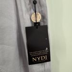 NYDJ Not Your Daughter's Jeans Pants Size 10 Wide Leg Cropped Light Purple Linen Photo 4