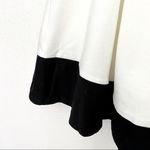 AQUA Black and White Fit and Flare Dress Size Medium Photo 4
