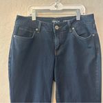 Style & Co ⭐️ dark wash curvy boot leg jeans size 6 short Photo 15