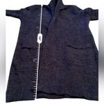 Barefoot Dreams CozyChic Cardigan Women’s Small Blue Long Pocketed Loungewear Photo 5