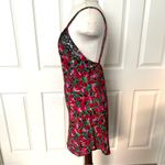 Victoria's Secret Victoria Secret gold label pink and red rose floral print slip dress Photo 2