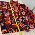 Sage Collective Faux Shearling Pullover Retro Swirl Pink Women’s Size L Size L Photo 6